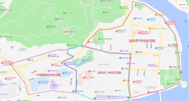 区公办义务教育学校招生划片公告开元棋牌试玩翠屏区2025年城(图8)