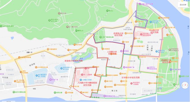区公办义务教育学校招生划片公告开元棋牌试玩翠屏区2025年城(图16)