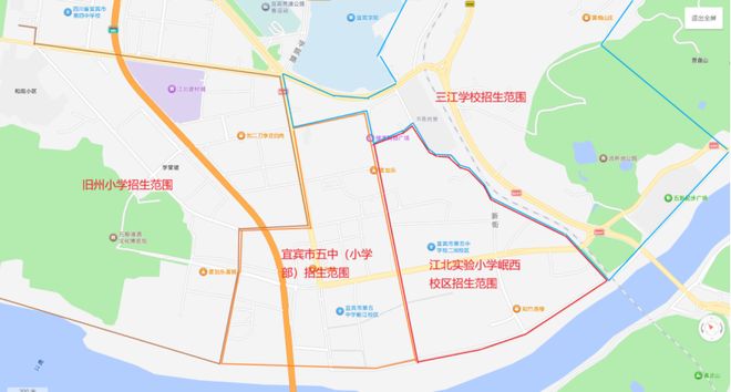 区公办义务教育学校招生划片公告开元棋牌试玩翠屏区2025年城(图19)